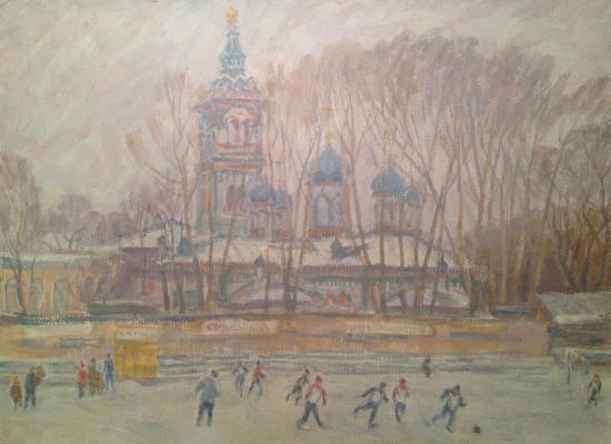 Дехтерёва Татьяна Александровна. Москва. На катке. Дехтерёва Татьяна Александровна. Москва. На катке.