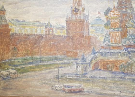 Дехтерева Татьяна Александровна. Вид на красную площадь и Исакиевский собор Дехтерева Татьяна Александровна. Вид на красную площадь и Исакиевский собор