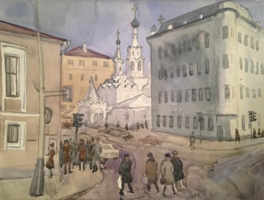 Пискарёва Анна Николаевна. Москва. Церковь Рождества Богородицы на Малой Дмитровке. Пискарёва Анна Николаевна. Москва. Церковь Рождества Богородицы на Малой Дмитровке.