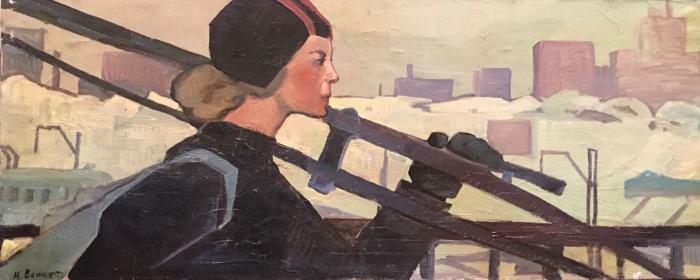 Витинг Николай Иосифович. Москвичка Витинг Николай Иосифович. Москвичка