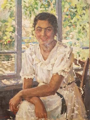 Ахмедов Рахим Ахмедович. Портрет девочки Ахмедов Рахим Ахмедович. Портрет девочки