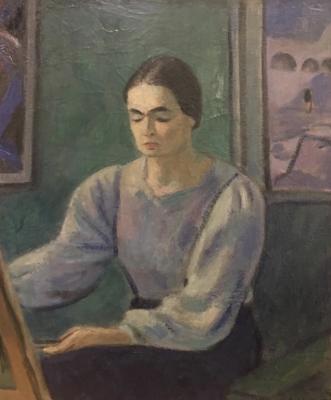Аксельрод Меер(Марк) Моисеевич "Женский портрет" Аксельрод Меер(Марк) Моисеевич "Женский портрет"