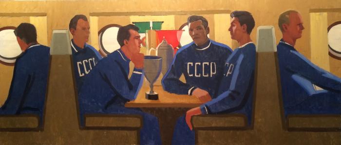 Середин Игорь Иннокентьевич "Сборная России по футболу возвращается домой с победой." Середин Игорь Иннокентьевич "Сборная России по футболу возвращается домой с победой."