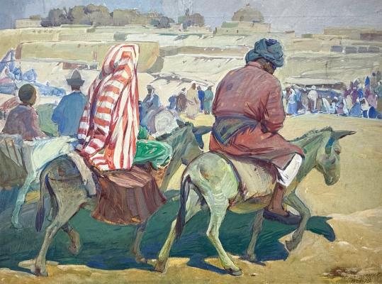 Брынских Борис Александрович. С базара