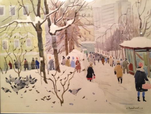 Ромодановская Антонина Алексеевна. Проспект Маркса в Москве. Ромодановская Антонина Алексеевна. Проспект Маркса в Москве.