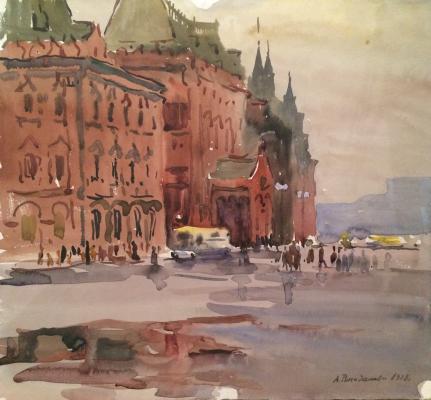Ромодановская Антонина Алексеевна. Москва. Музеи им В. И. Ленина. Ромодановская Антонина Алексеевна. Москва. Музеи им В. И. Ленина.