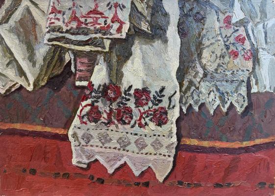 Титов Анатолий Михайлович. Рушники