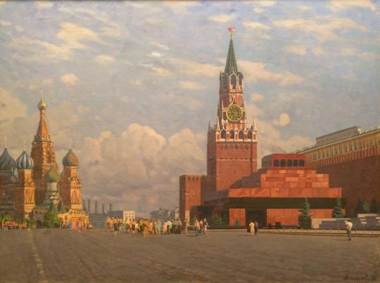 Быков Анатолий Дмитриевич. Красная площадь Быков Анатолий Дмитриевич. Красная площадь