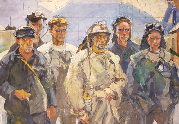 Коржевский Борис Георгиевич. Шахтеры Коржевский Борис Георгиевич. Шахтеры