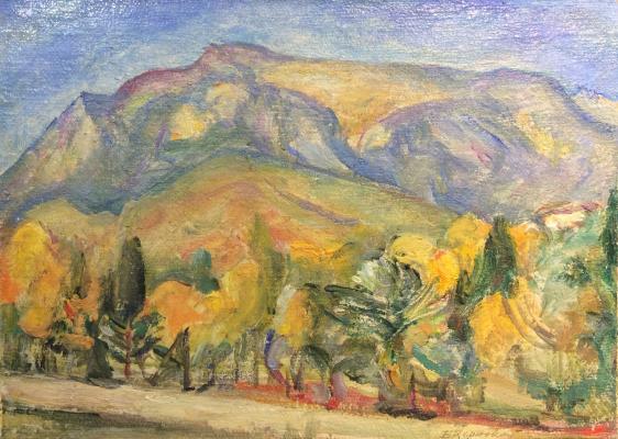 Коржевский Борис Георгиевич. Крым. Горы Коржевский Борис Георгиевич. Крым. Горы
