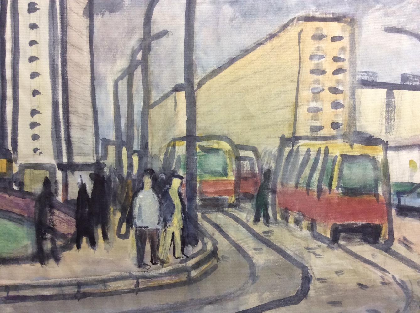 Коровина Антонина Павловна. Троллейбусные пути. Коровина Антонина Павловна. Троллейбусные пути.