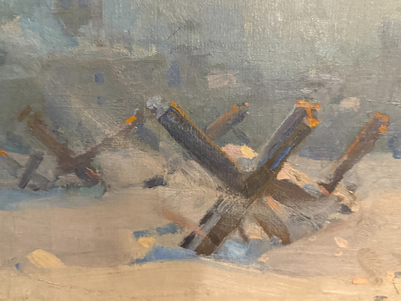 Интезаров Аркадий Иванович. На подступы Москвы