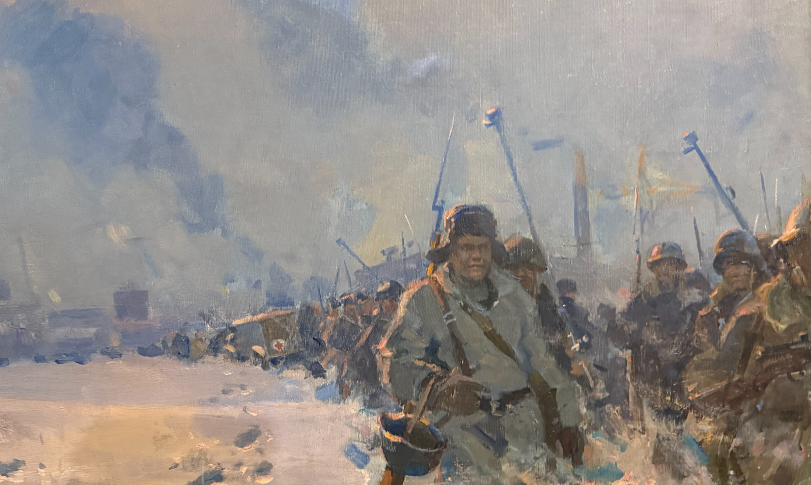 Интезаров Аркадий Иванович. На подступы Москвы