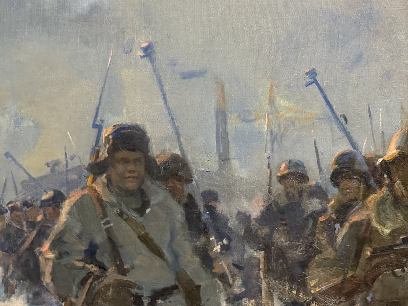 Интезаров Аркадий Иванович. На подступы Москвы