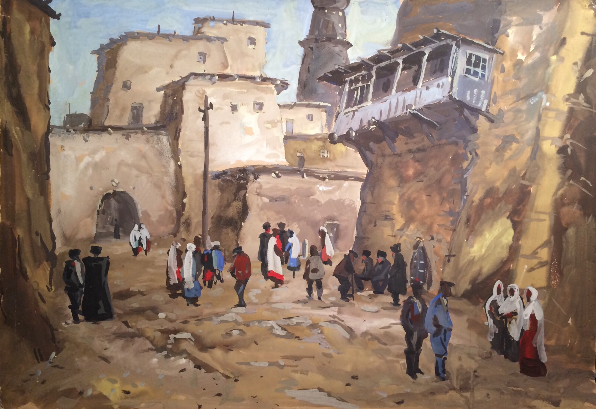 Воронцов Дмитрий Андреевич. В ауле. Воронцов Дмитрий Андреевич. В ауле.