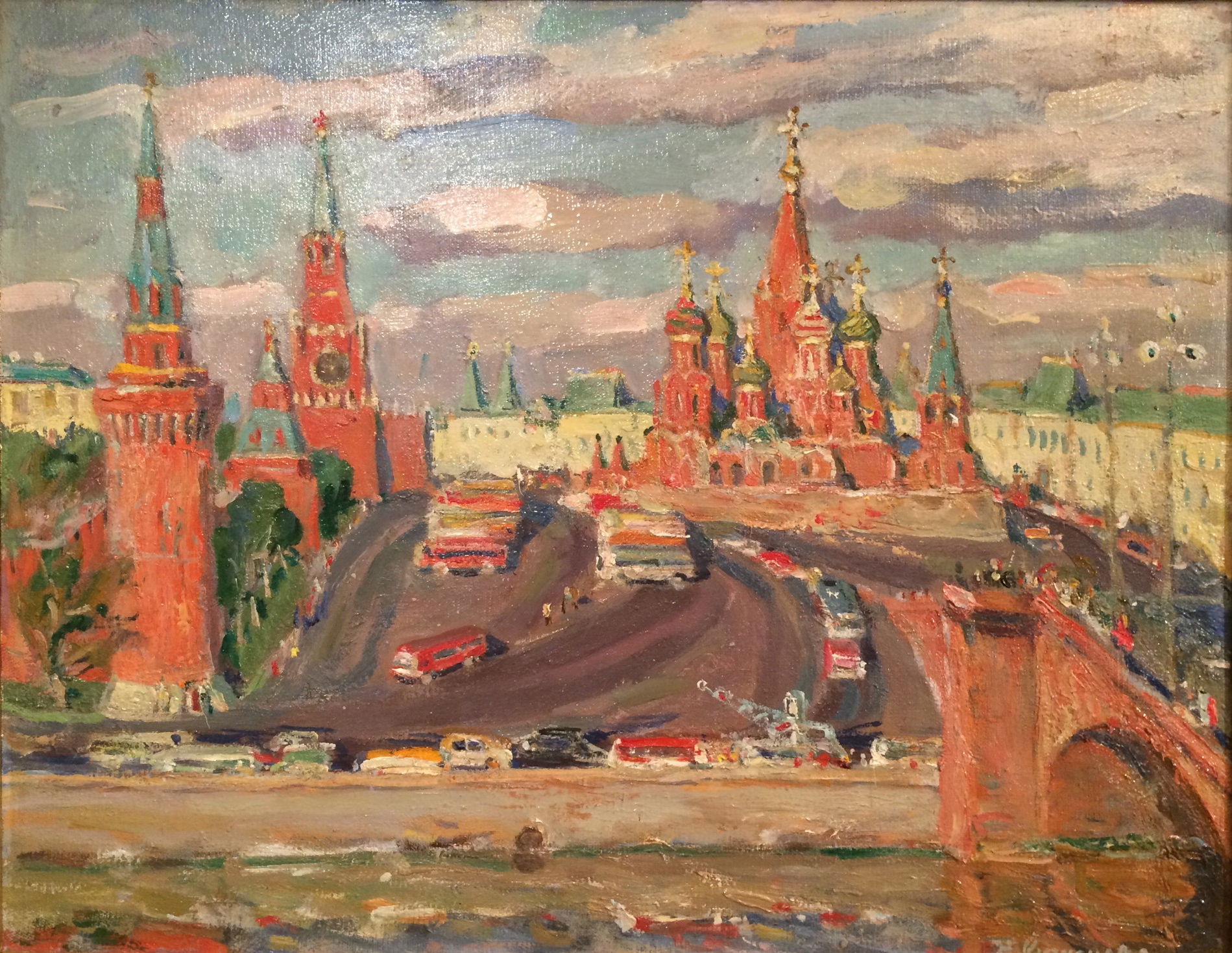 Кузнецова Елена Юрьевна. Московское утро. Кузнецова Елена Юрьевна. Московское утро.