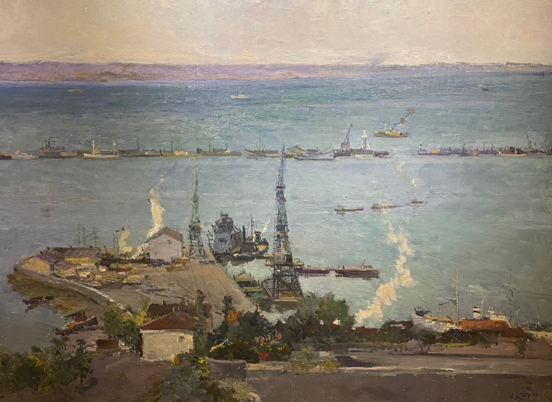 Кац Илья Львович. Одесса. Порт. Кац Илья Львович. Одесса. Порт.