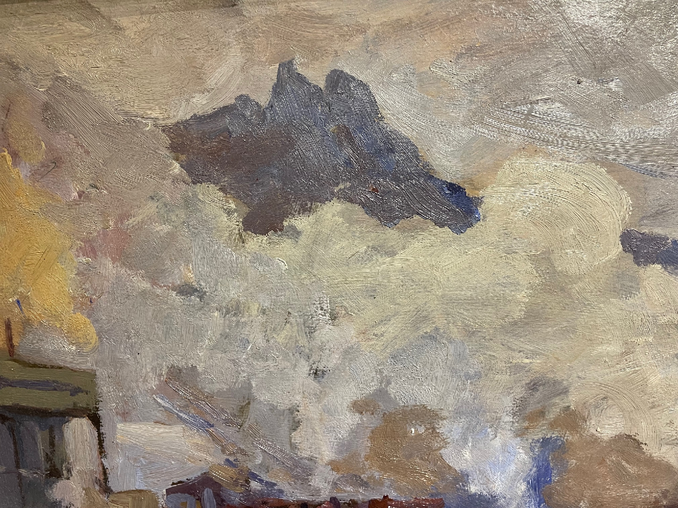 Царев Виктор Иванович. Индустриальный пейзаж.