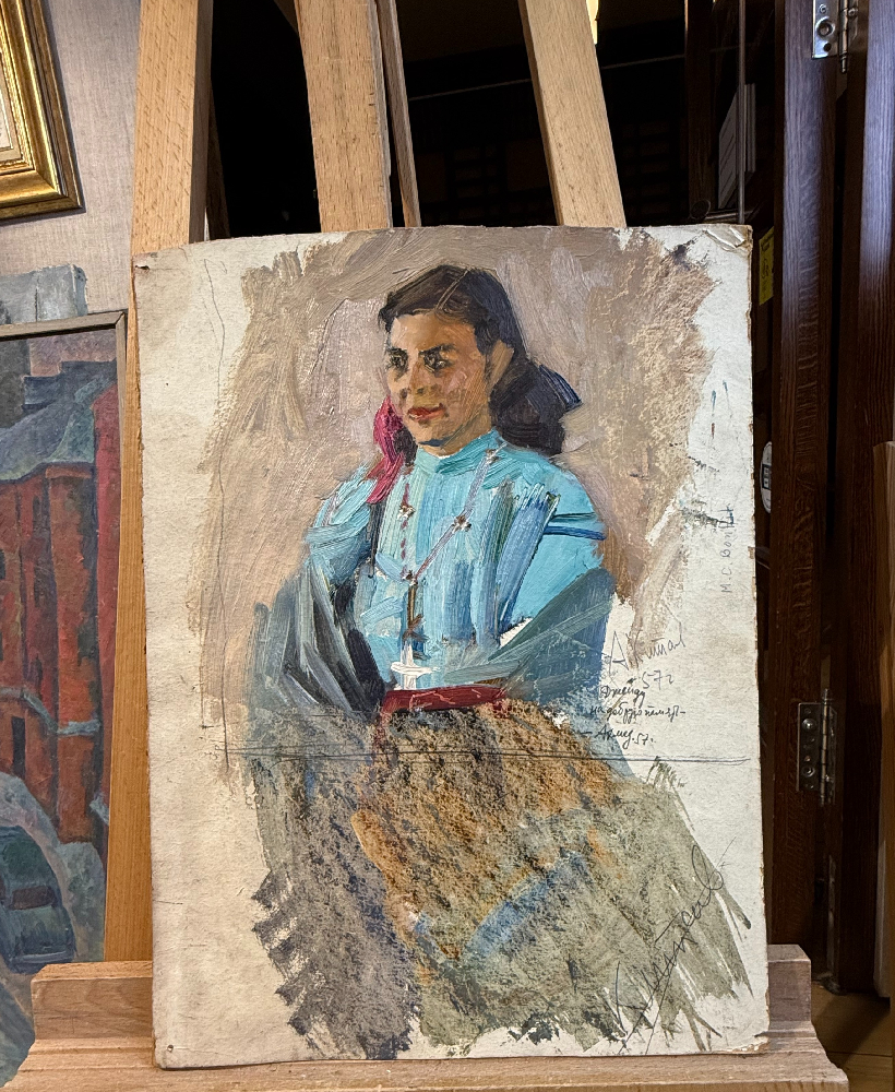 Китаев Ахмед Ибадуллович. Портрет женщины