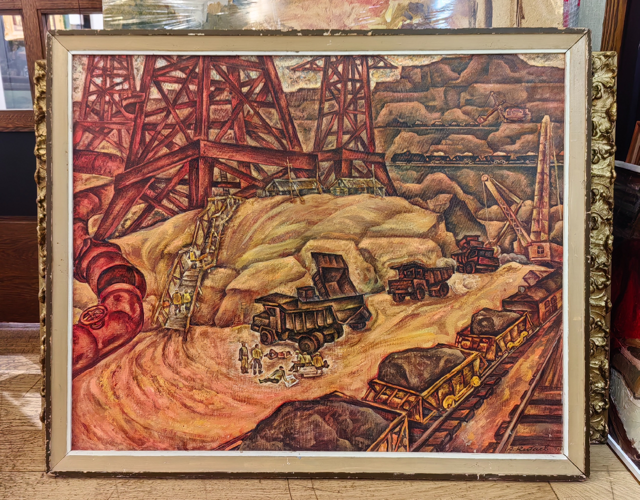 Китаев Анатолий Федорович. Коршуновский карьер.