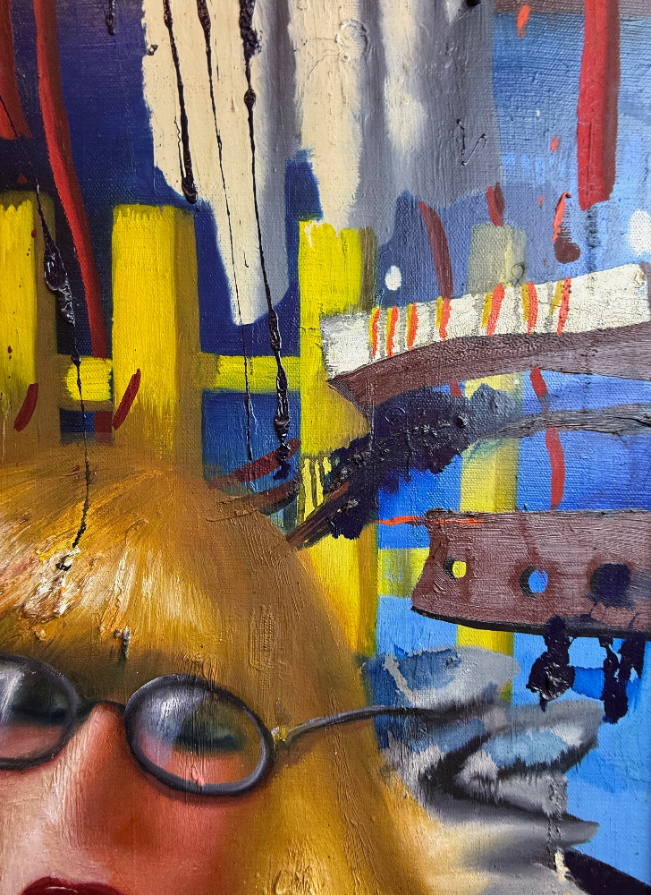 Гречина Ольга Николаевна. Девушка в очках