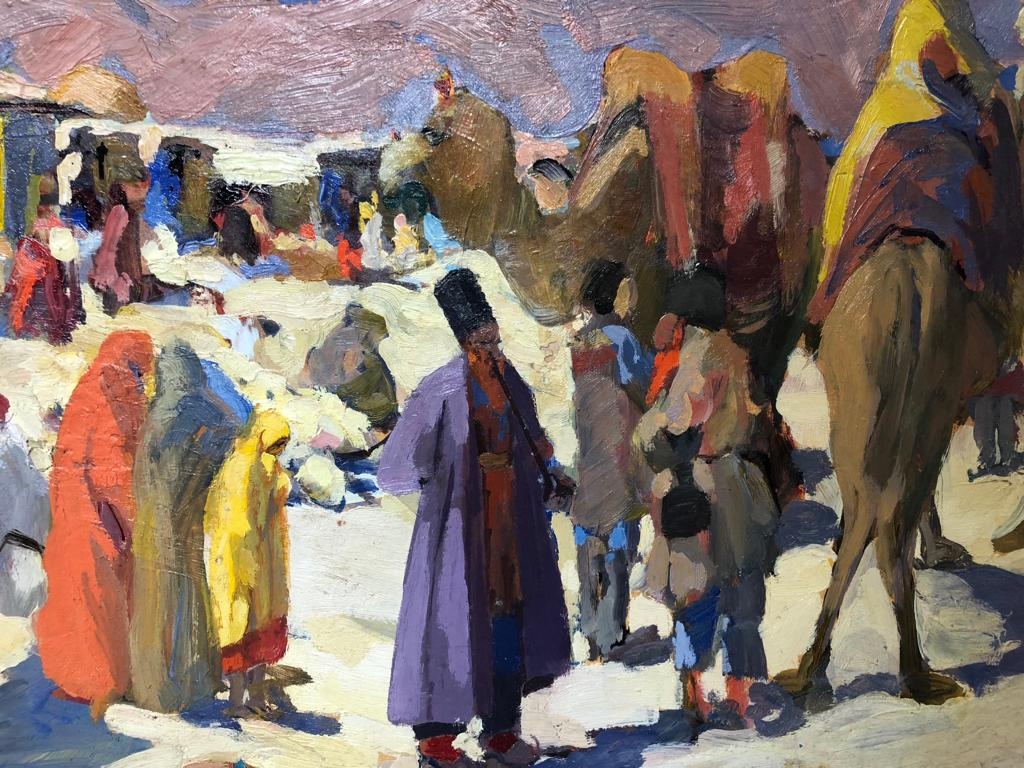 Аракелян Седрак Аракелович. Базар в горах Аракелян Седрак Аракелович. Базар в горах