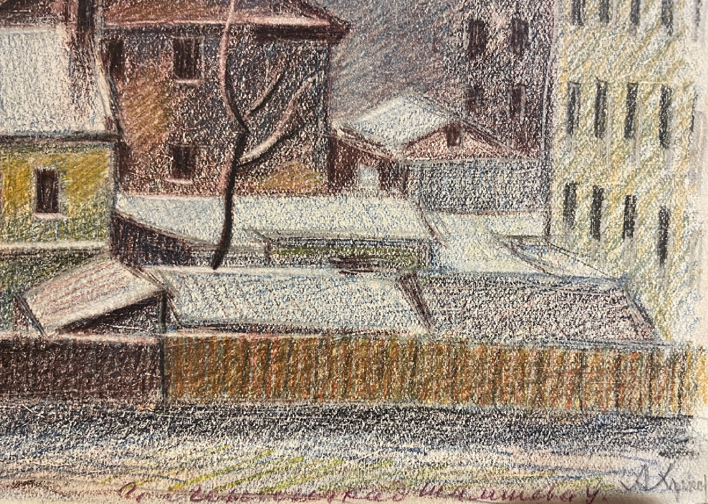 Хряков Александр Фёдорович. Ленинград. Улица Шамшева Хряков Александр Фёдорович. Ленинград. Улица Шамшева