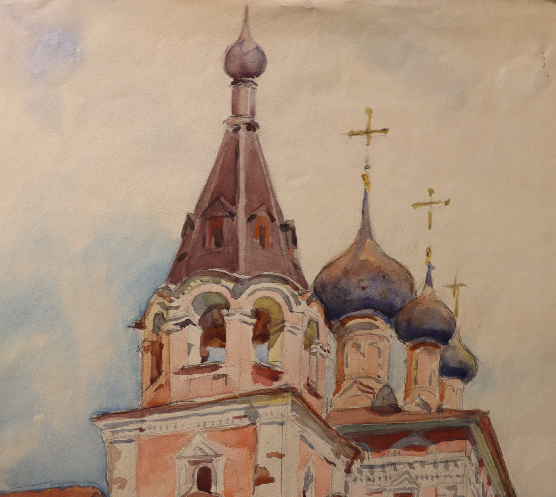 Хряков Александр Фёдорович. Церковь Дмитрия на Крови. Углич Хряков Александр Фёдорович. Церковь Дмитрия на Крови. Углич
