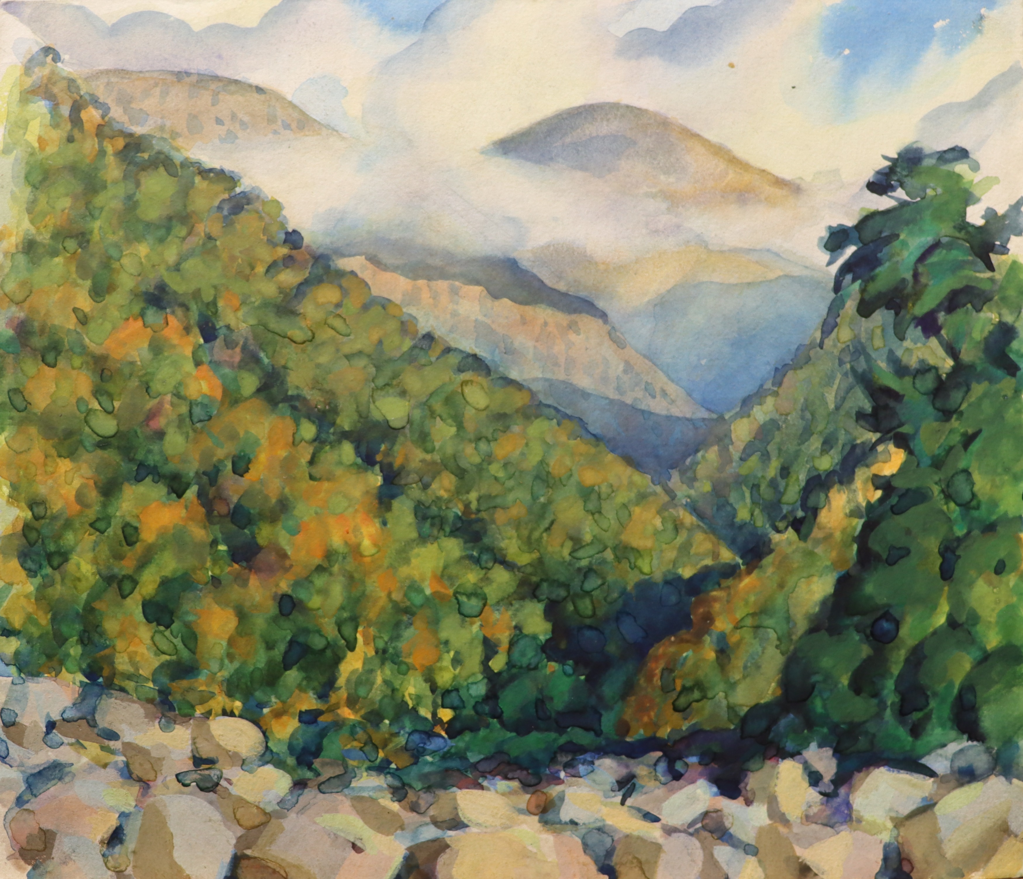 Хряков Александр Фёдорович. Гагры. Долина Жоэквара