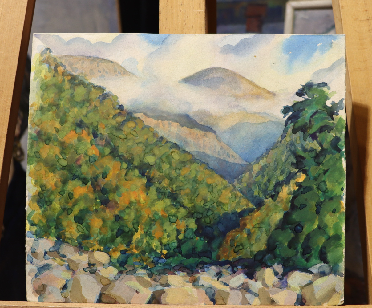 Хряков Александр Фёдорович. Гагры. Долина Жоэквара