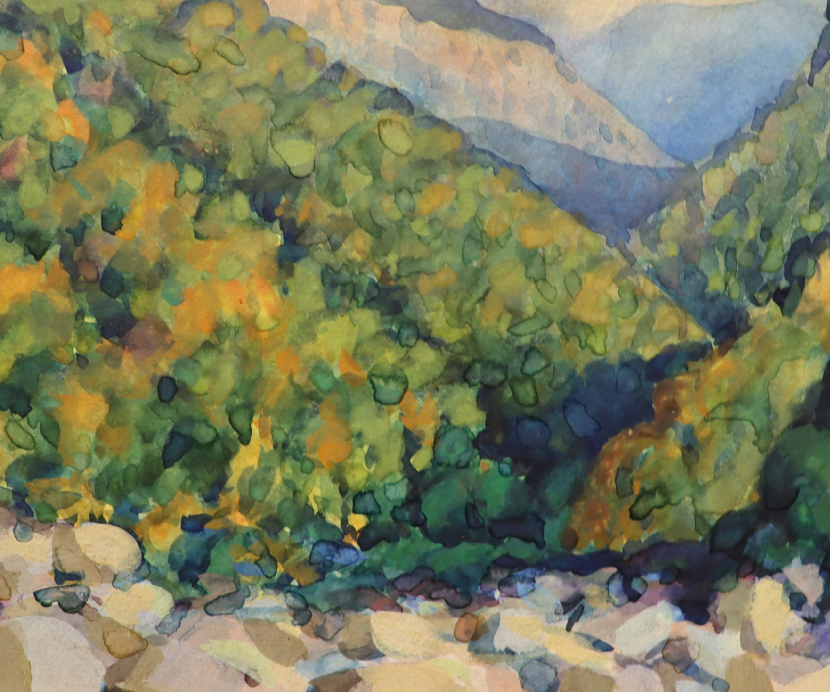 Хряков Александр Фёдорович. Гагры. Долина Жоэквара