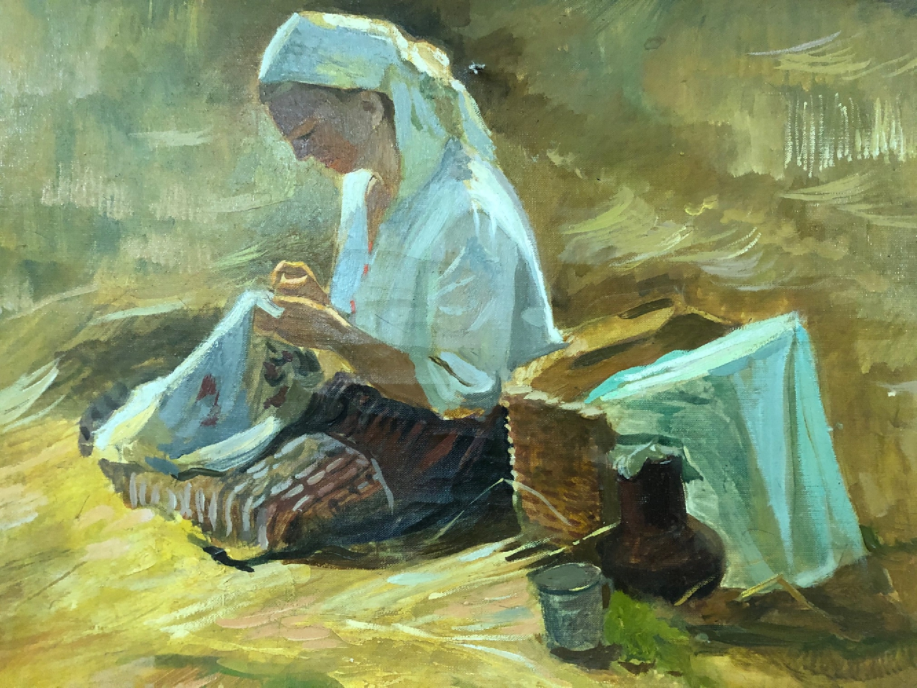Обрыньба Николай Ипполитович. Обед принесла Обрыньба Николай Ипполитович. Обед принесла