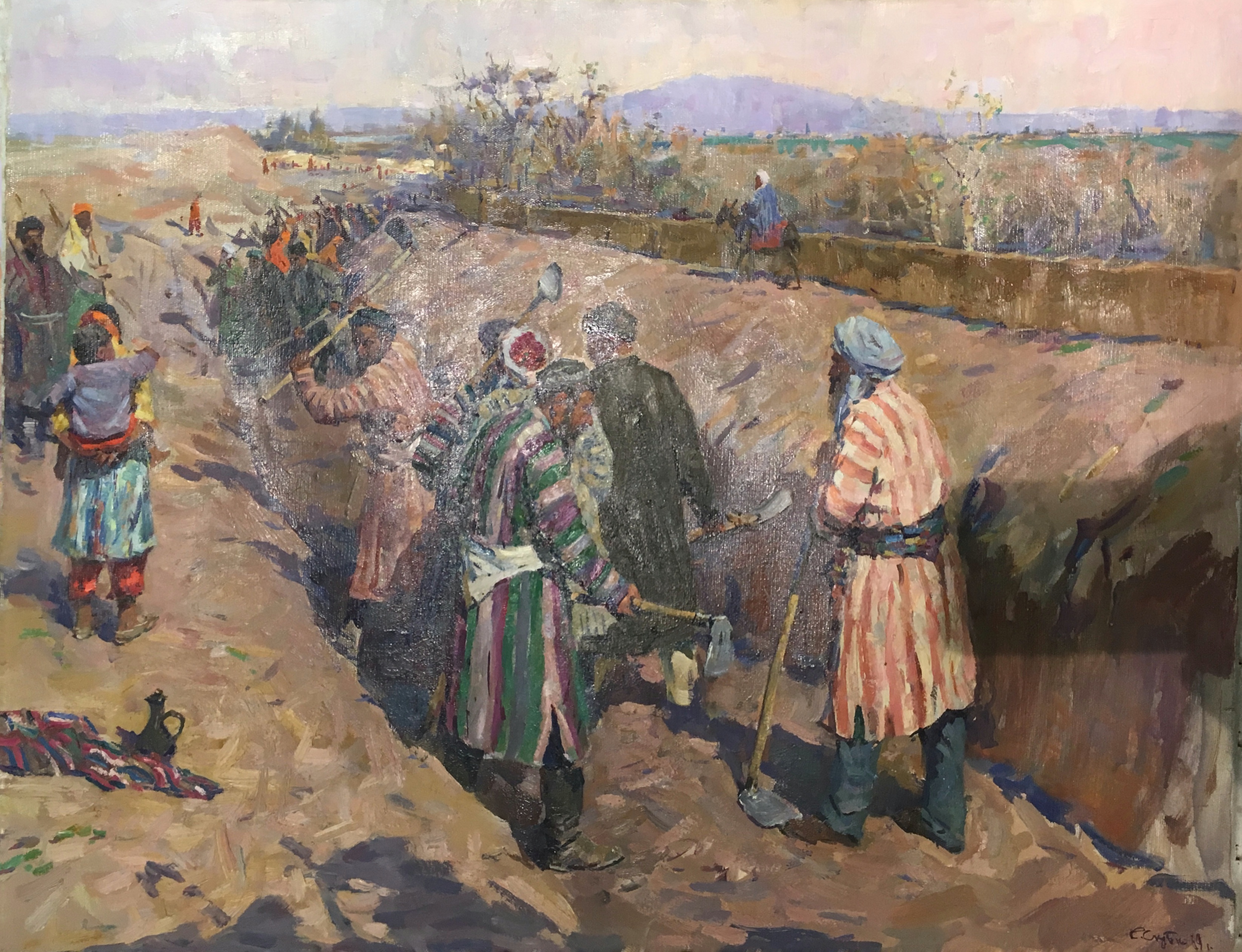 Скубко Сергей Михайлович. Борьба за воду. Строительство стыков в старом Узбекистане