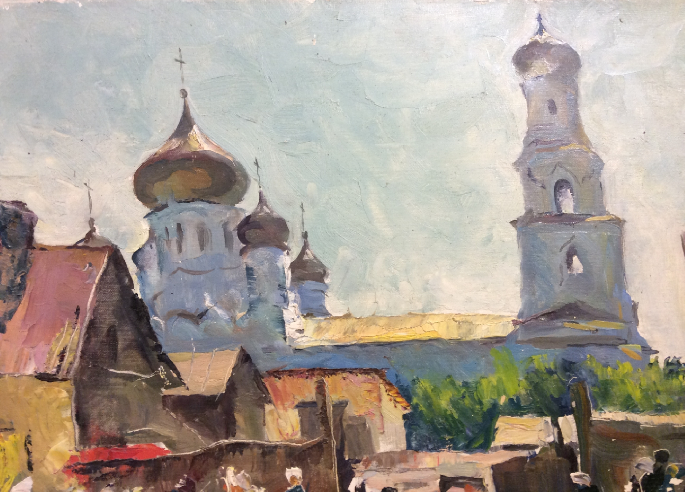 Перов Александр Петрович. Торговая площадь в небольшом городке Перов Александр Петрович. Торговая площадь в небольшом городке