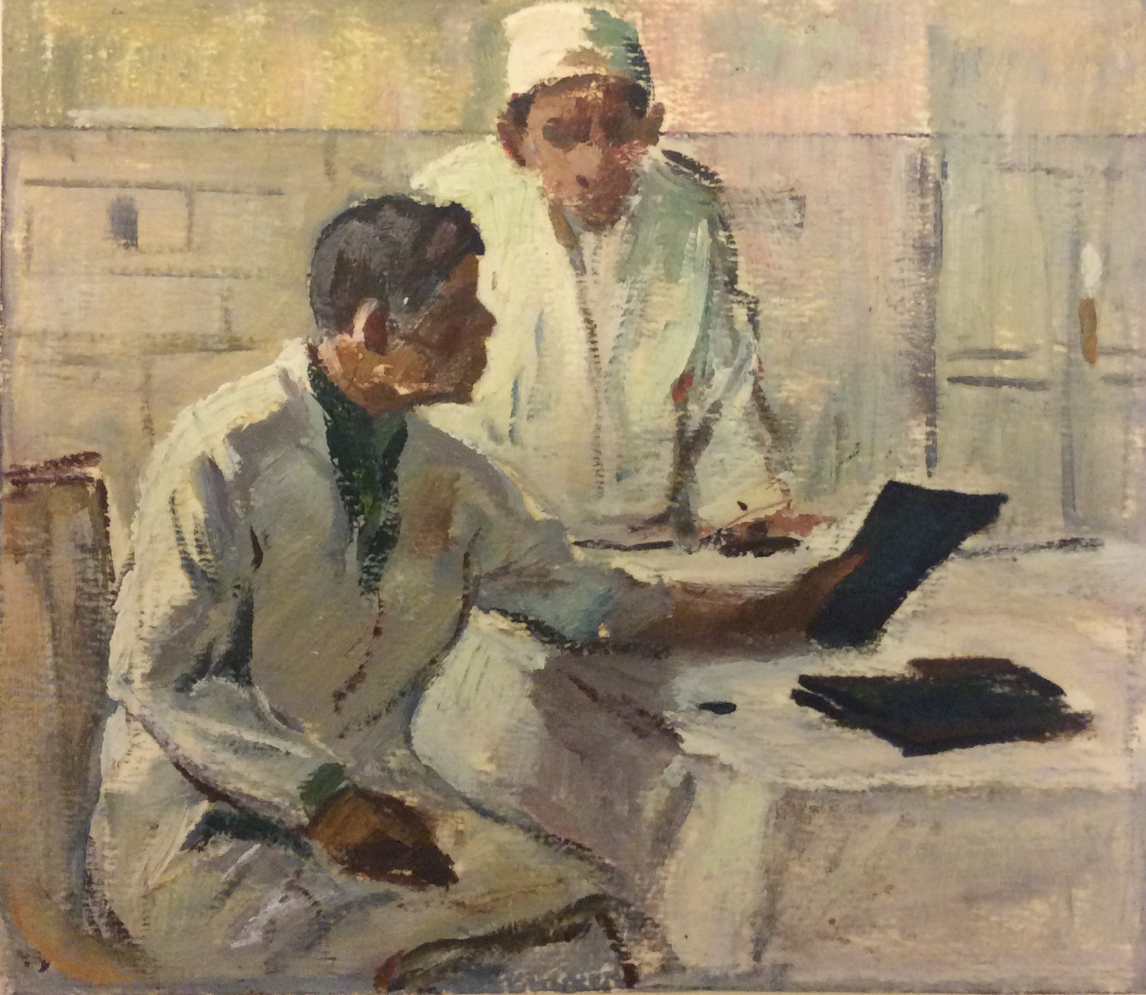 Перов Александр Петрович. В поликлиннике Перов Александр Петрович. В поликлиннике