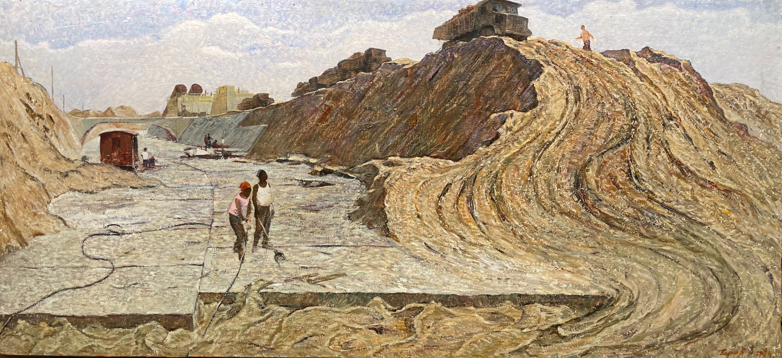 Перов Александр Петрович. Строительство канала Перов Александр Петрович. Строительство канала