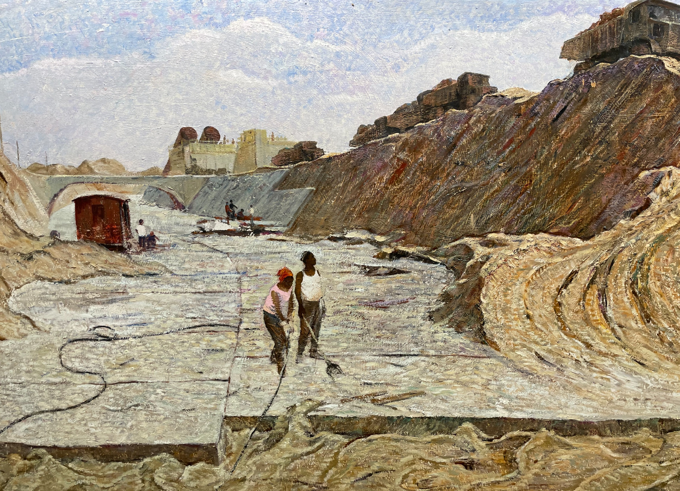 Перов Александр Петрович. Строительство канала Перов Александр Петрович. Строительство канала