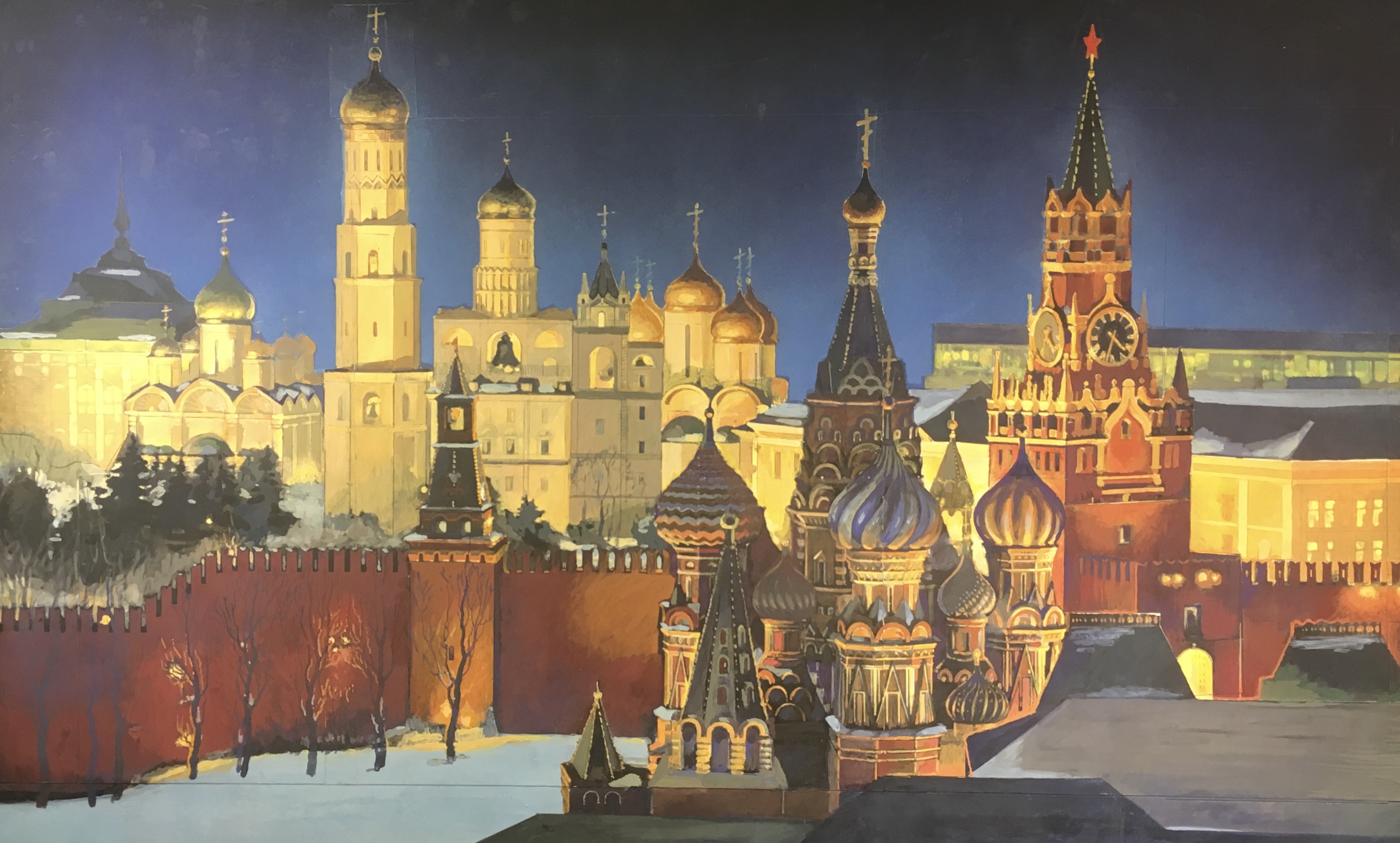 Неизвестный художник . Москва Неизвестный художник . Москва