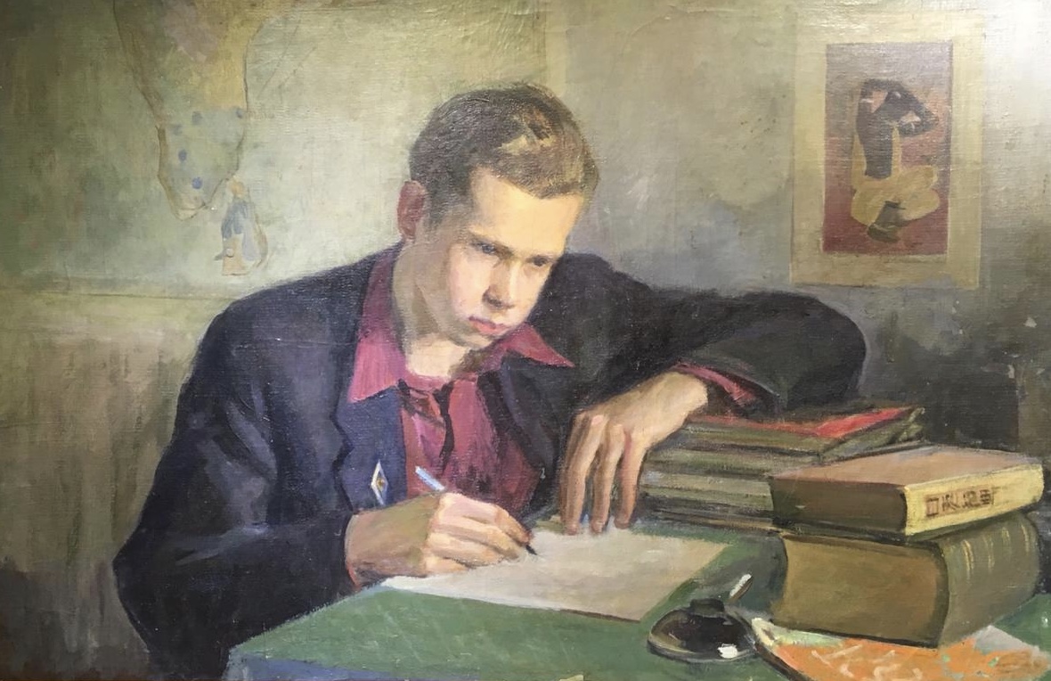 Лекомцев Константин Михайлович. Портрет сына Лекомцев Константин Михайлович. Портрет сына