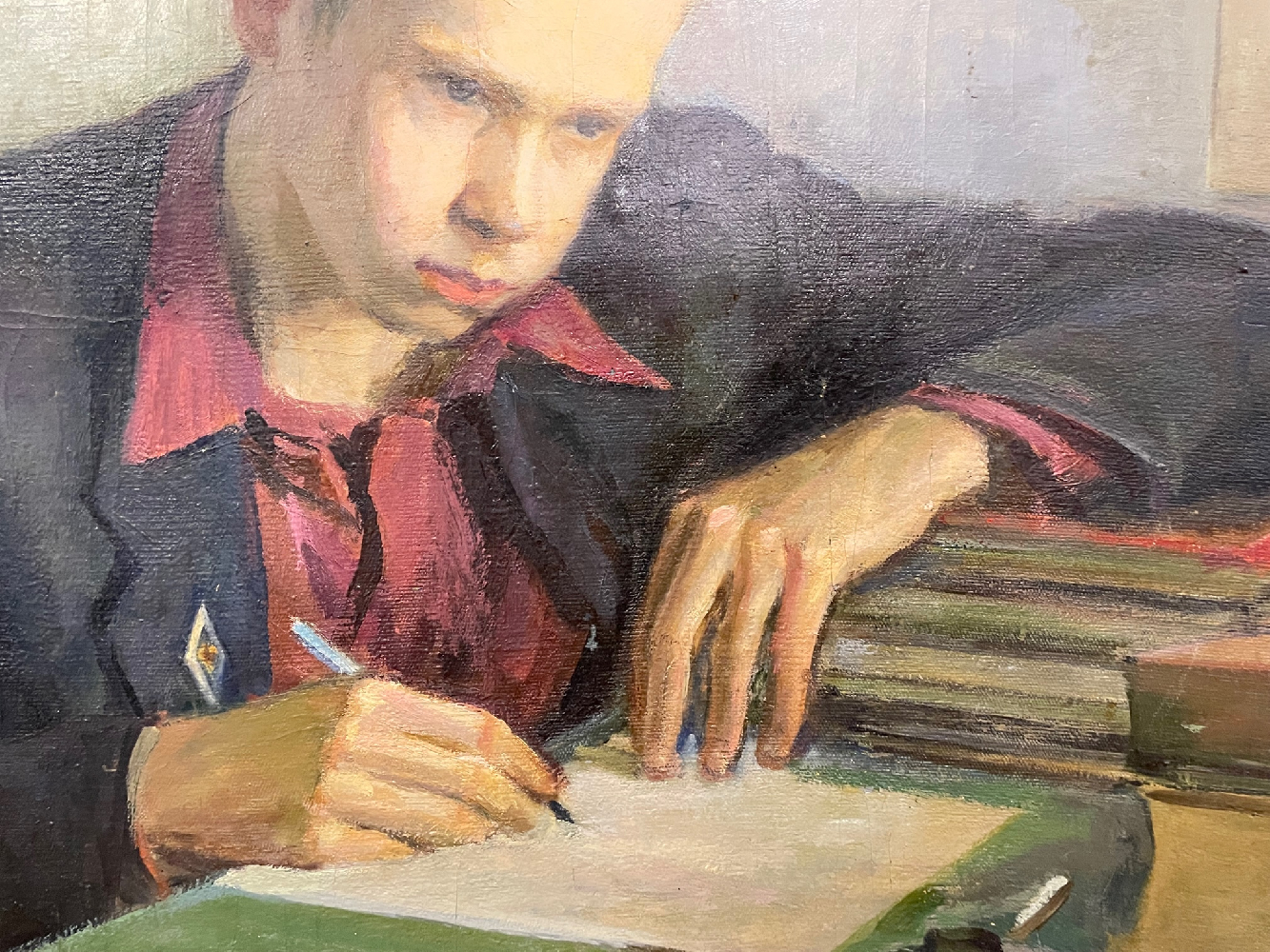 Лекомцев Константин Михайлович. Портрет сына Лекомцев Константин Михайлович. Портрет сына