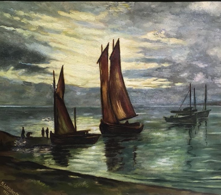 Ламбертц . Парусник Ламбертц . Парусник