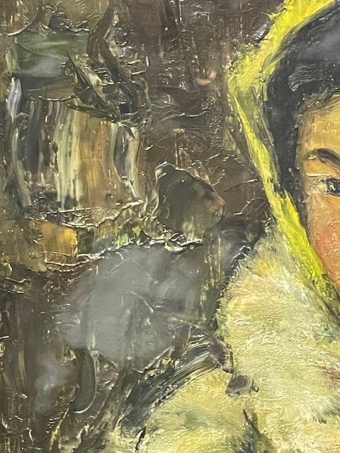 Игошев Владимир Александрович. Девушка в жёлтом платке