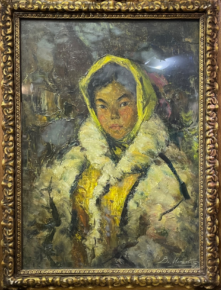 Игошев Владимир Александрович. Девушка в жёлтом платке