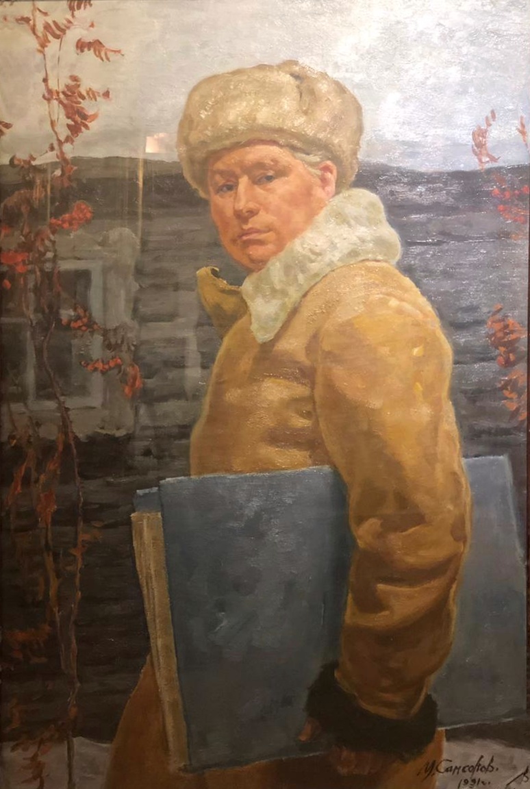 Самсонов Марат Иванович. Автопортрет Самсонов Марат Иванович. Автопортрет