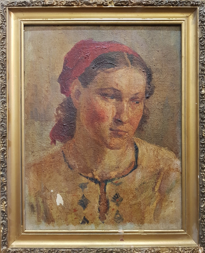 Ванециан Арам Врамшапу. Голова девушки Ванециан Арам Врамшапу. Голова девушки