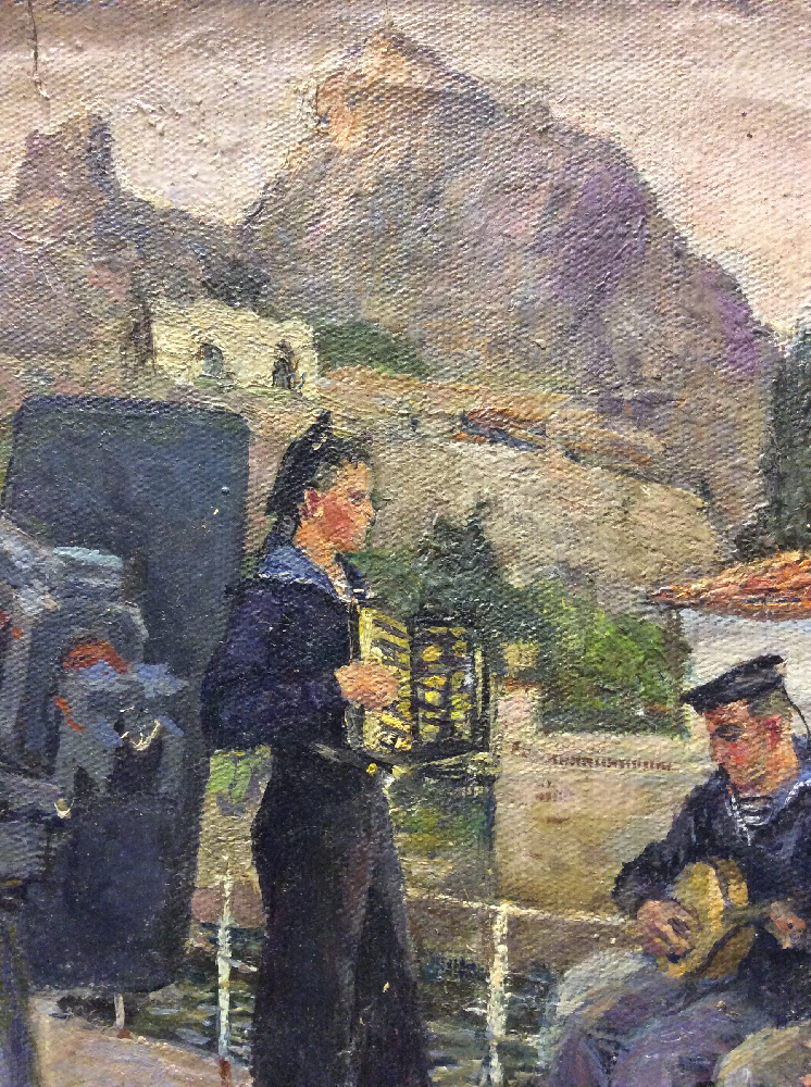 Ванециан Арам Врамшапу. Вечер,Гурзуф. На катере. Ванециан Арам Врамшапу. Вечер,Гурзуф. На катере.