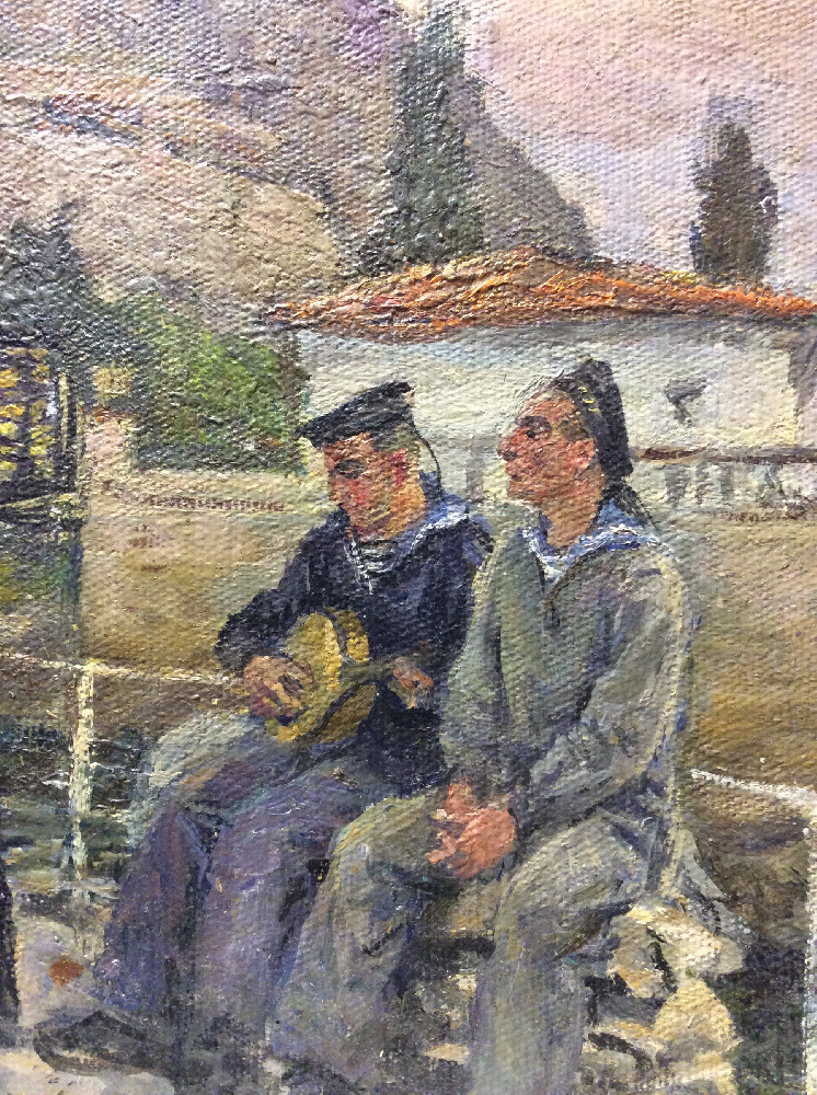 Ванециан Арам Врамшапу. Вечер,Гурзуф. На катере. Ванециан Арам Врамшапу. Вечер,Гурзуф. На катере.