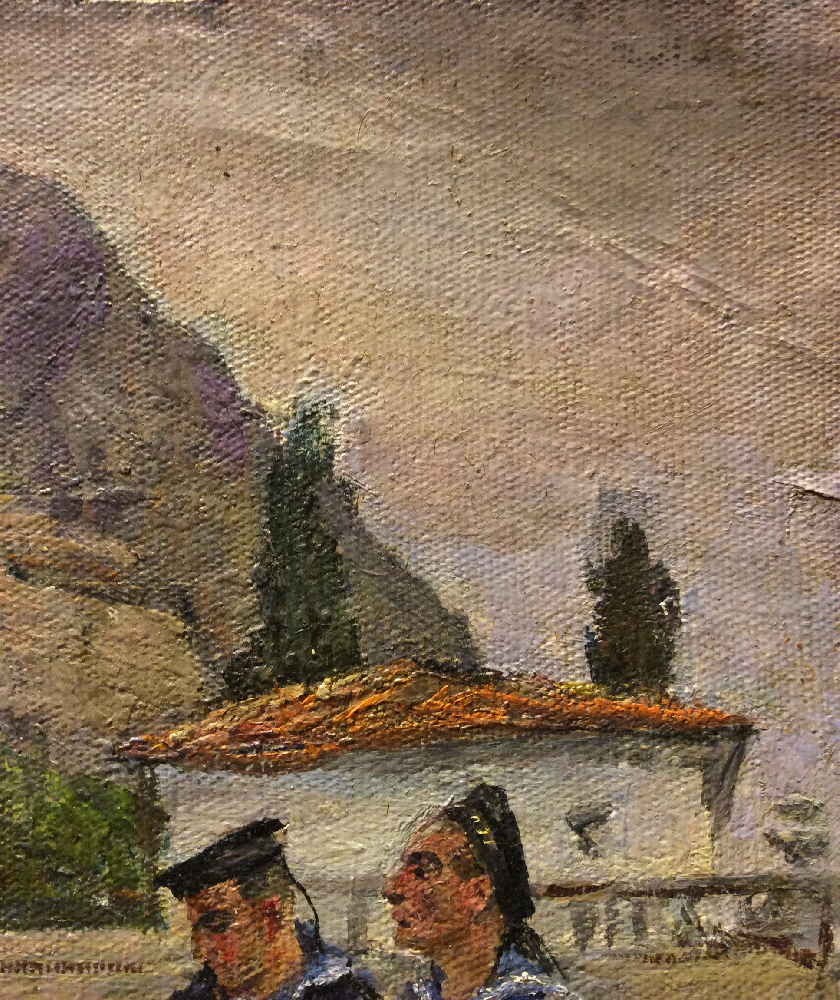 Ванециан Арам Врамшапу. Вечер,Гурзуф. На катере. Ванециан Арам Врамшапу. Вечер,Гурзуф. На катере.