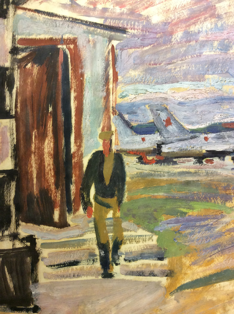 Алексеев Адольф Евгеньевич. Пограничный пейзаж Алексеев Адольф Евгеньевич. Пограничный пейзаж