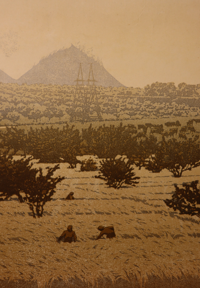 Ванеев Петр Иванович. В окрестностях гор. Донецка. Донбасс